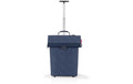 Reisenthel Einkaufsroller trolley M 43l herringbone dark blue, 43 x 53 x 21 cm