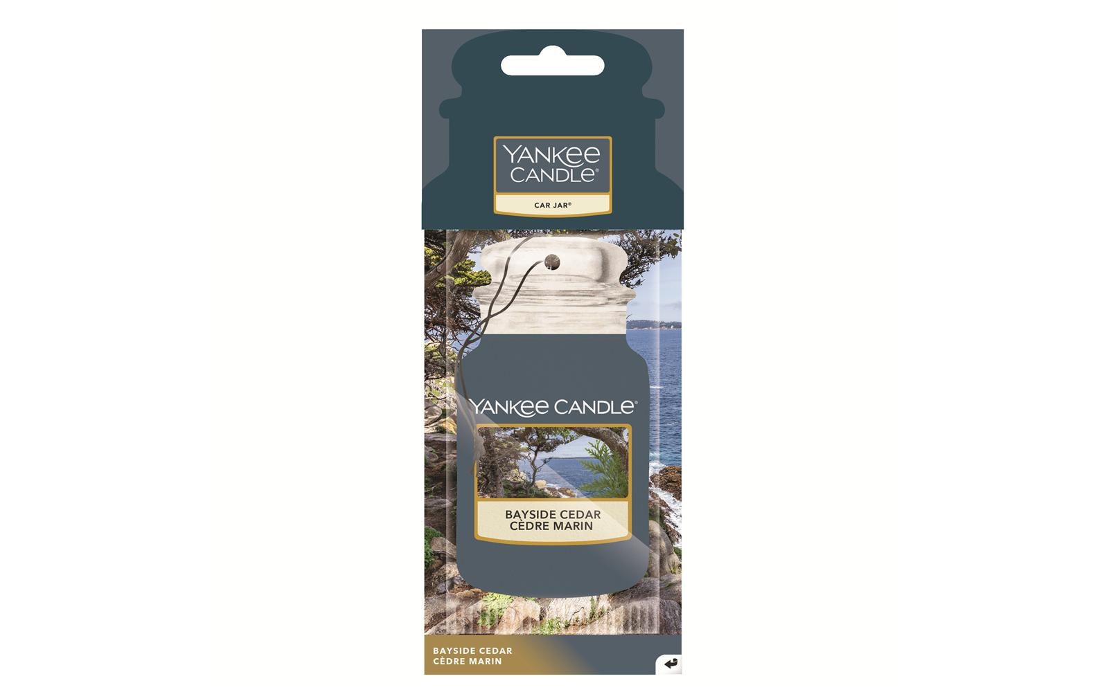 Yankee Candle Bayside Cedar Car Jars aus Karton