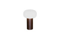 Konstsmide USB-Tischleuchte Antibes Rostfar LED ww RGB, Akku, Dimmbar / IP54