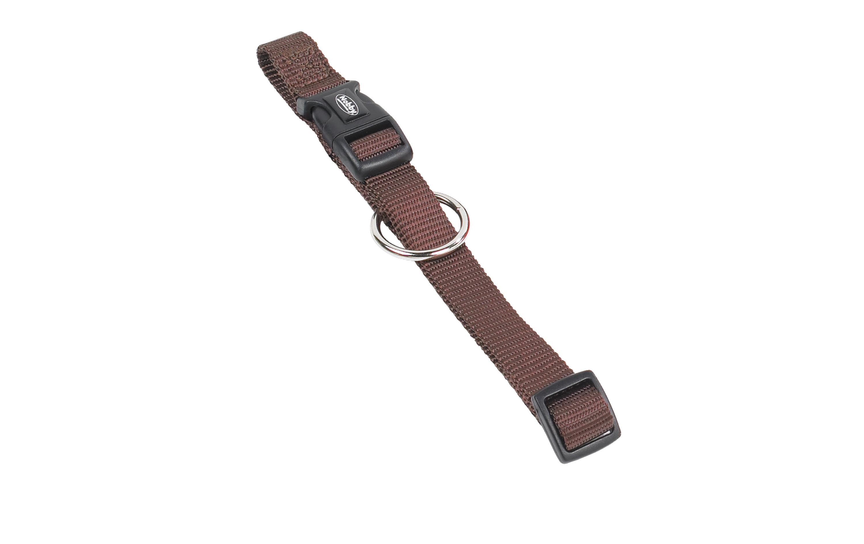 Nobby Halsband Classic braun M L: 30-45 cm, B: 15mm