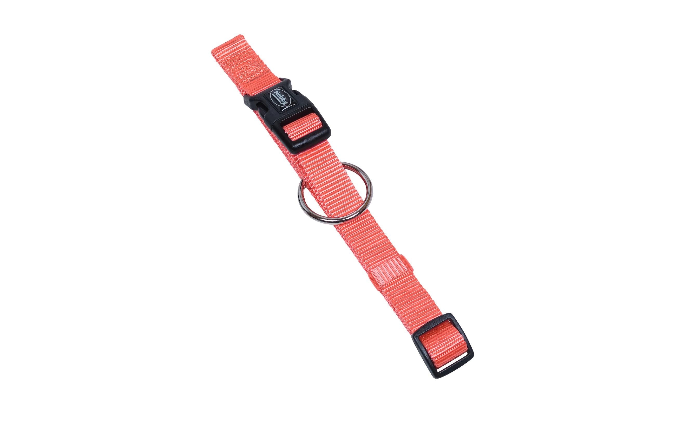 Nobby Halsband Classic koralle M L: 30-45 cm, B: 15mm