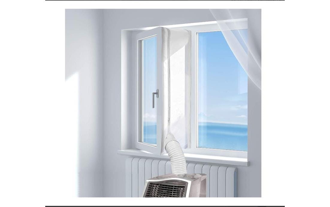 FURBER Fensterabdichtungkit 2 400cm L x 39cm H, Polyester, Weiss