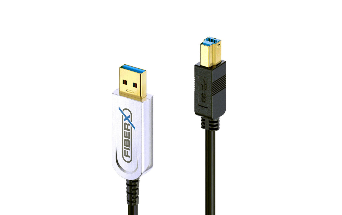 FiberX FX-I645-003 AOC Kabel, USB3.1, USB-A/USB-B, 3m