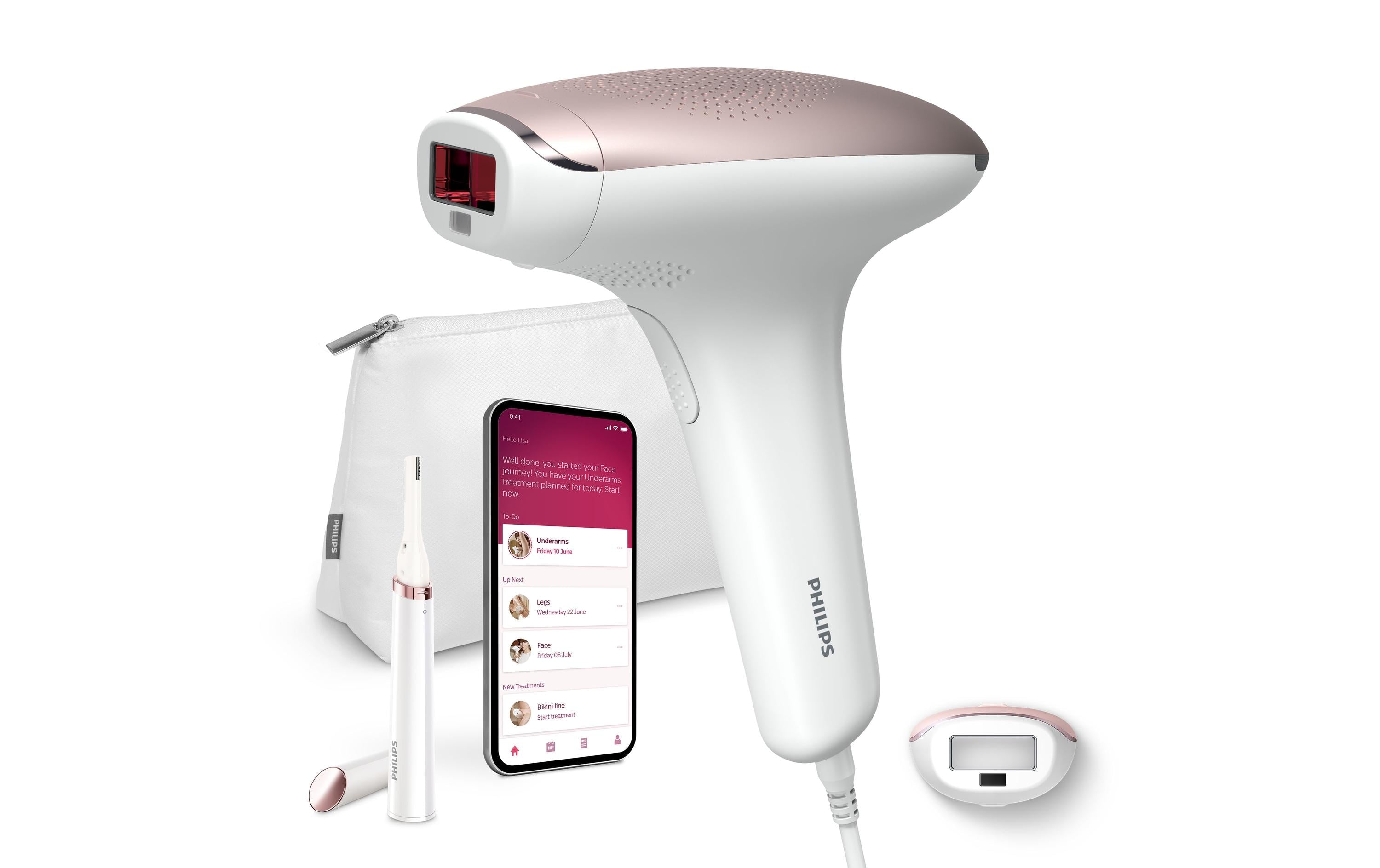 Philips Haarentfernung IPL BRI920/00 250'000 Impulse, 5 Intensitätsstufen