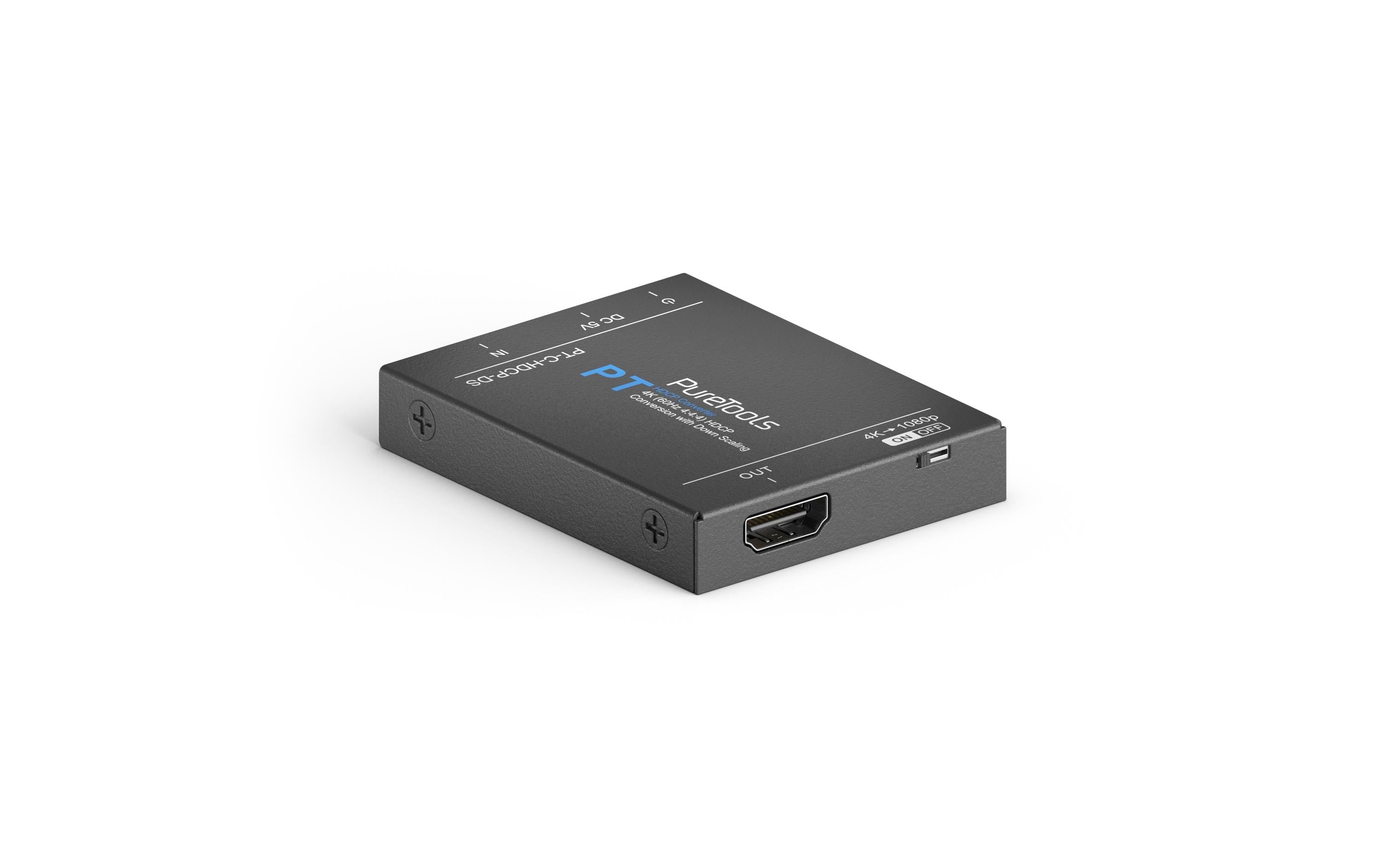 PureTools PT-C-HDCP-DS HDCP Konverter, HDMI/HDMI, Scaler, 4k