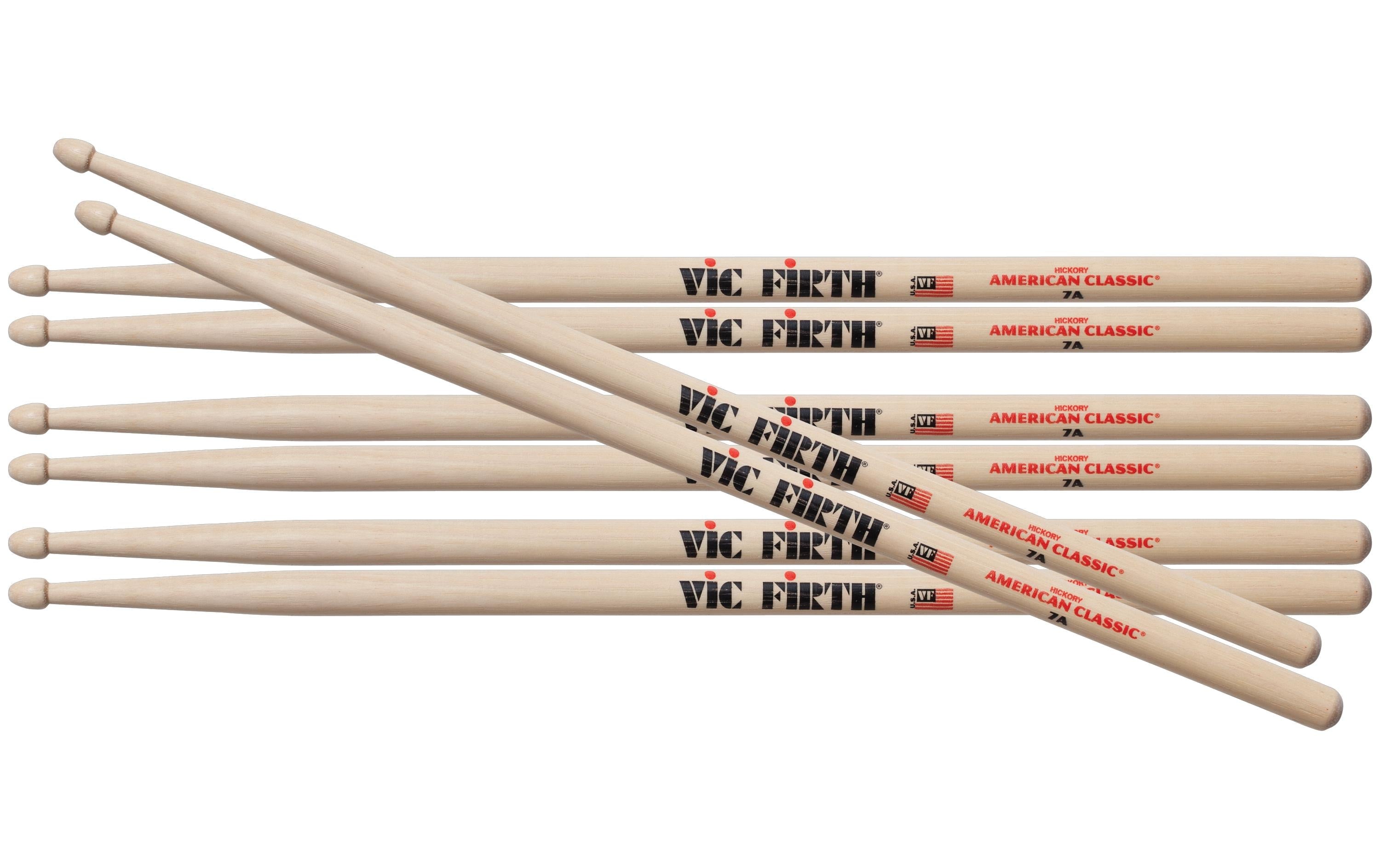 Vic Firth VF7A Value Pack Drum Sticks, 4 Paar, limited