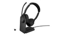Jabra Evolve2 55 Duo MS BT380, USB-C, Ladestation