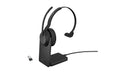 Jabra Evolve2 55 Mono UC BT380, USB-A, Ladestation