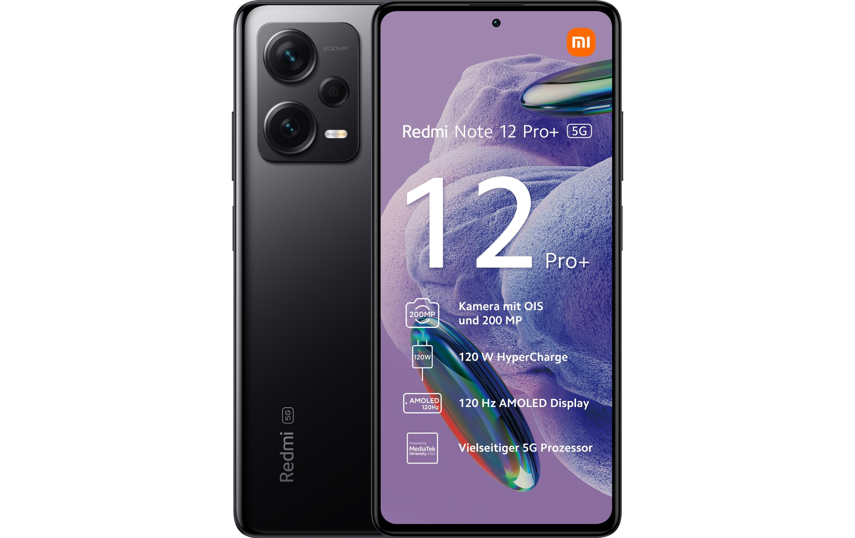 Xiaomi Redmi Note 12 PRO+ 5G 256GB black