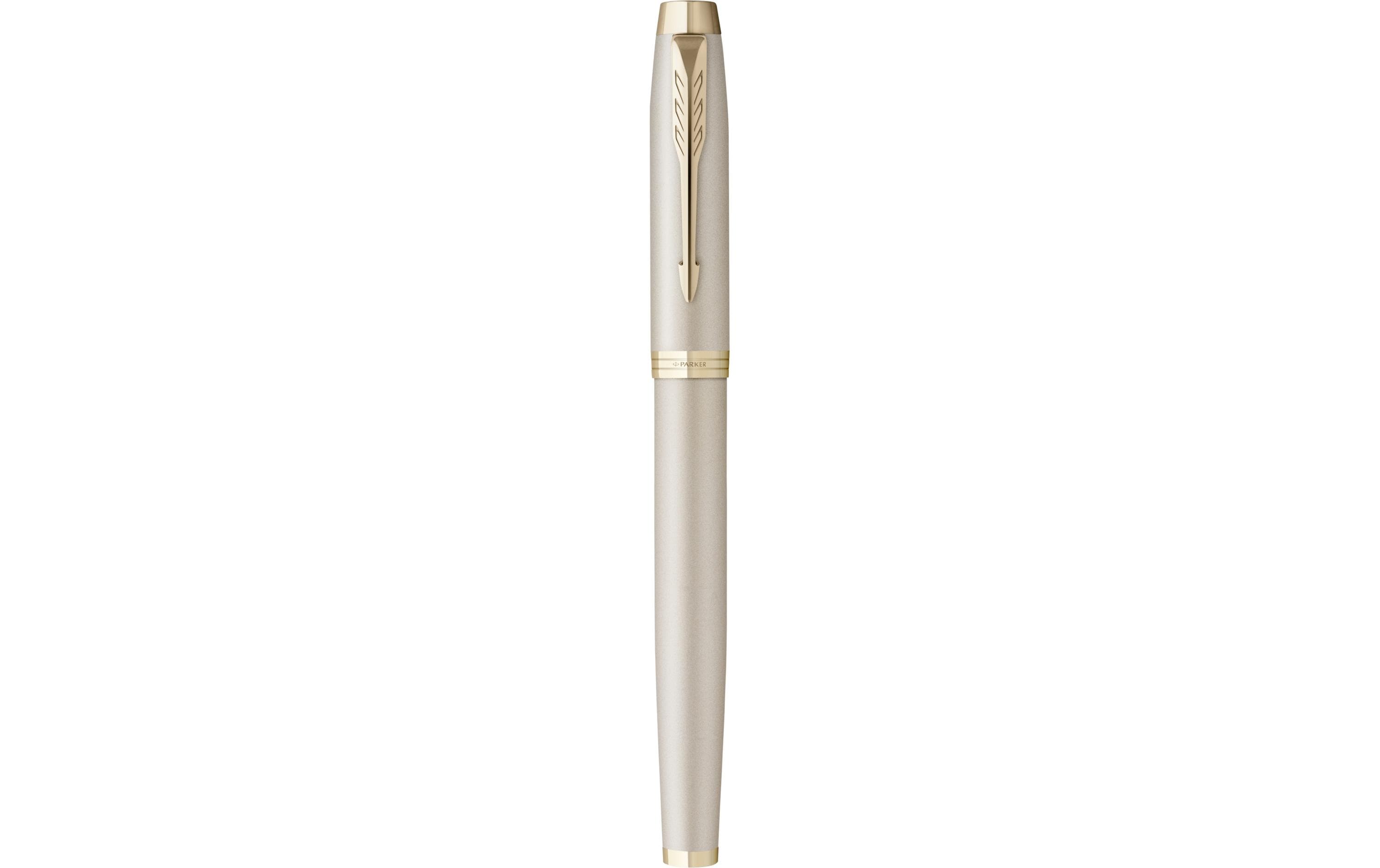 Parker Füllfederhalter IM Mono Champagne M-Blau