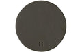 Lunasol Glasunter. rund anthrazit 11cm Durchmesser