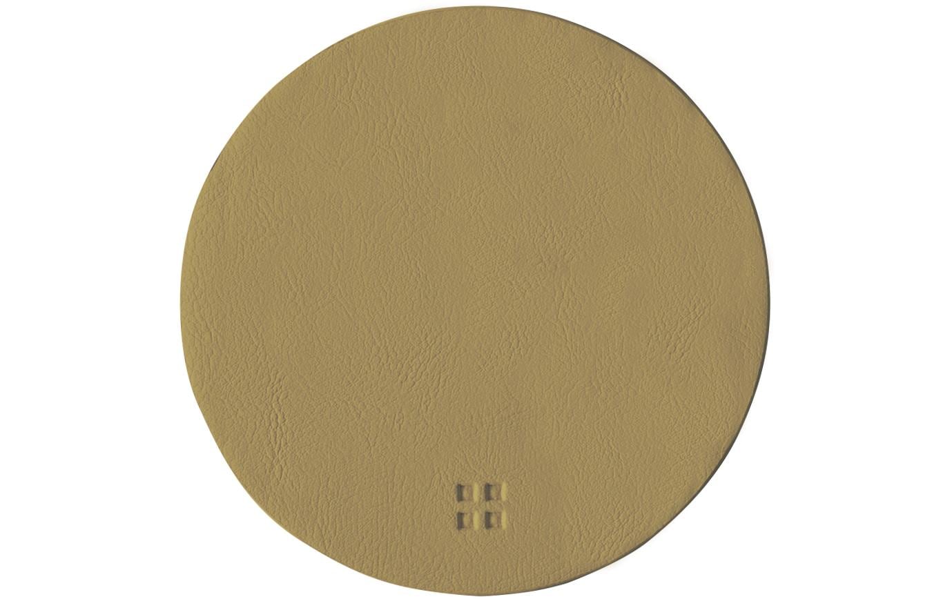 Lunasol Glasunter. rund gold 11cm Durchmesser