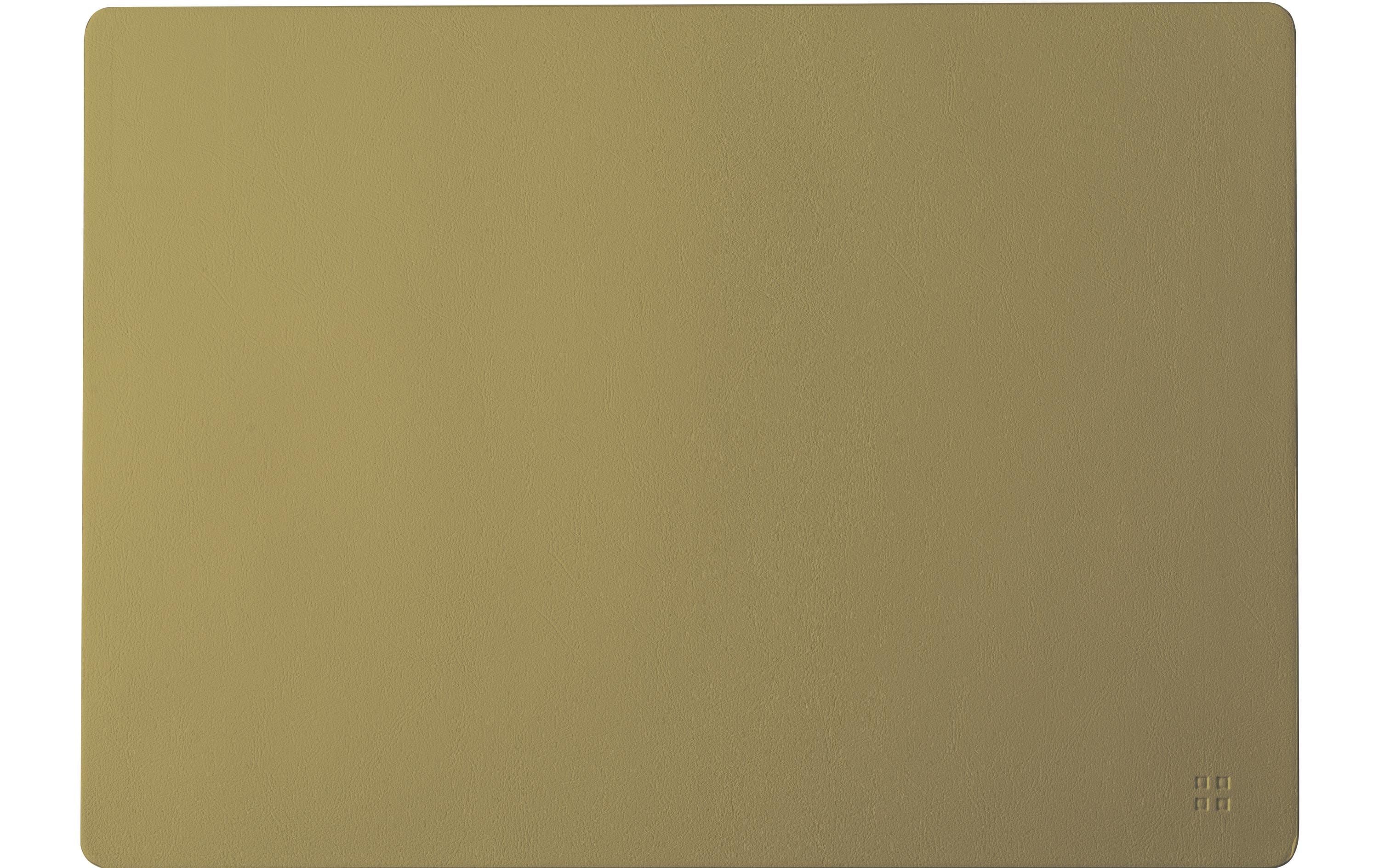 Lunasol Tischset rechteck gold 45x32