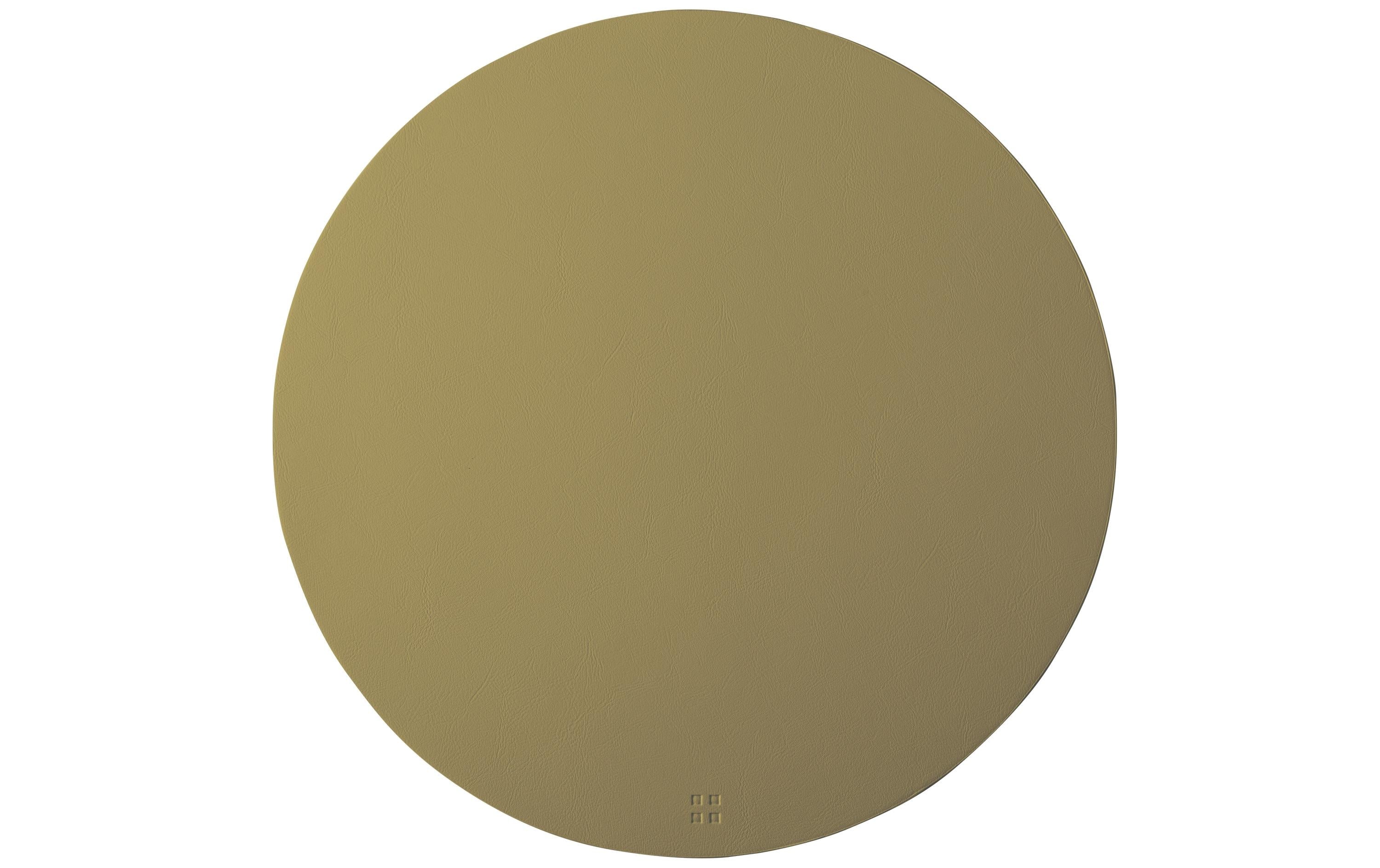 Lunasol Tischse rund gold 38cm Durchmesser