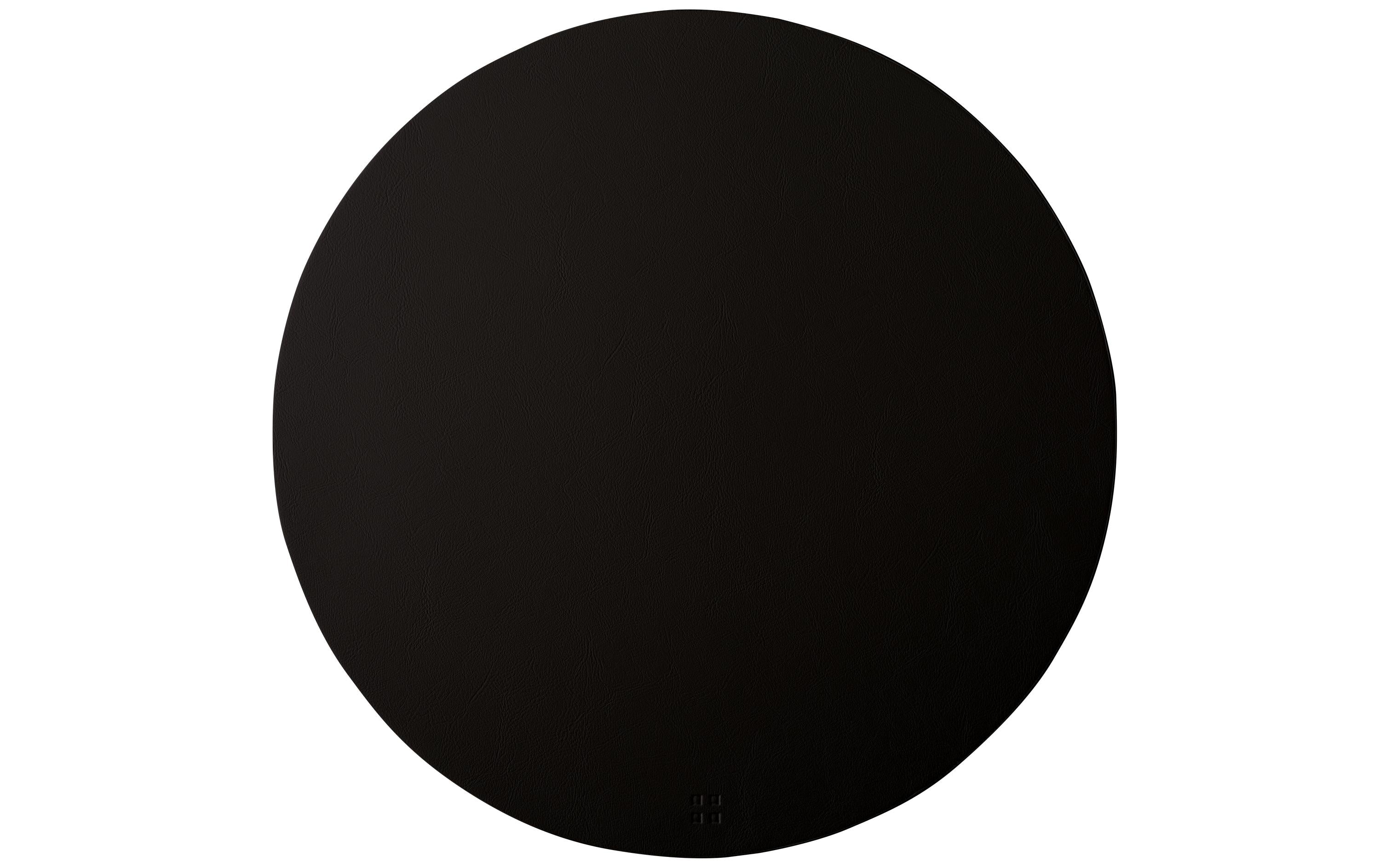 Lunasol Tischse rund schwarz 38cm Durchmesser
