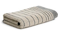 MÖVE Handtuch Eden Querstreifen 50x100cm, 80% Baumwolle/20% Leinen