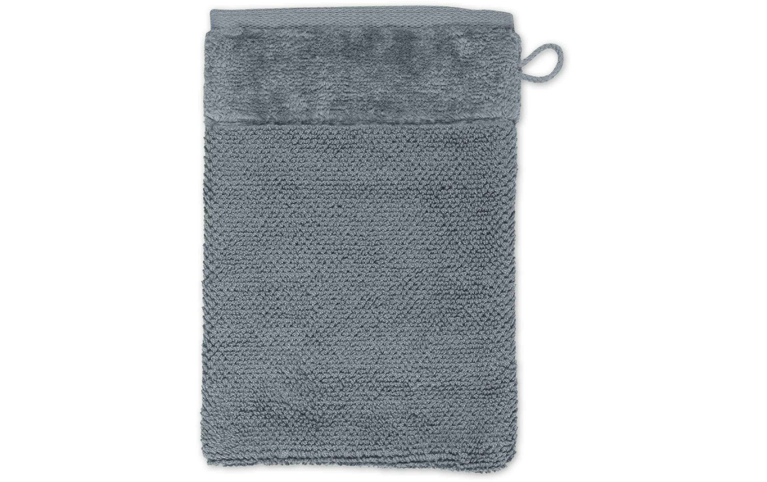 MÖVE Waschhandschuh Bamboo Luxe 15x20cm, 60% Baumw./40% Viskose, stone