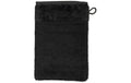 MÖVE Waschhandschuh Bamboo Luxe 15x20cm, 60% Baumw./40% Viskose, black