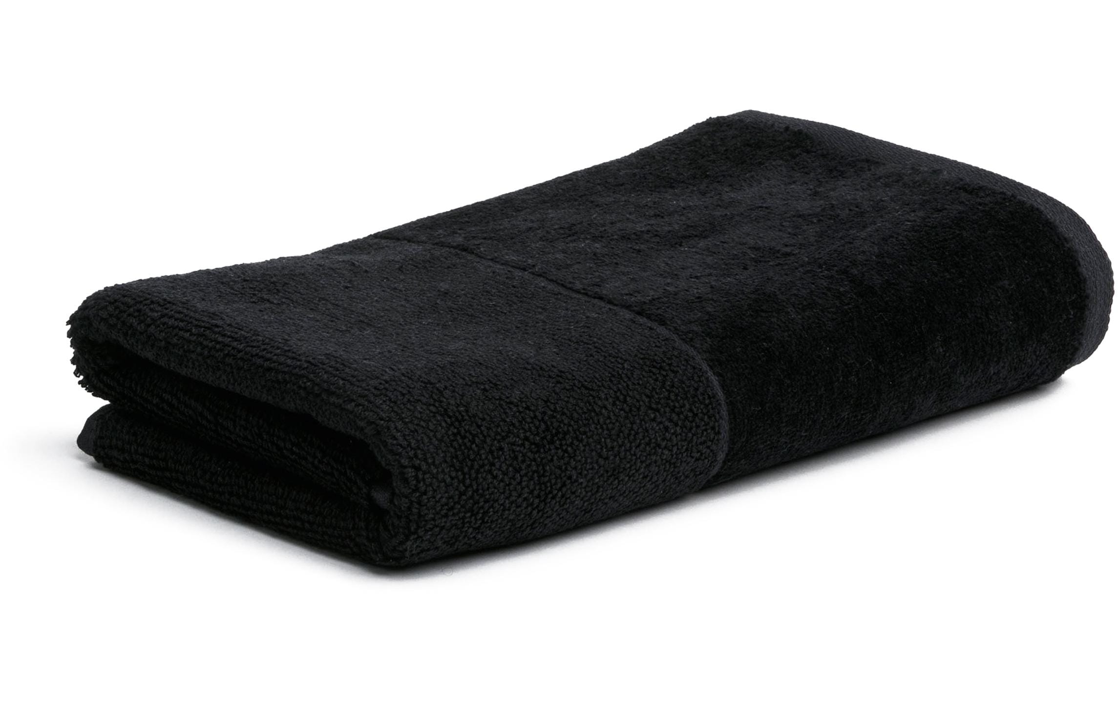 MÖVE Handtuch Bamboo Luxe 50x100cm, 60% Baumw./40% Viskose, black