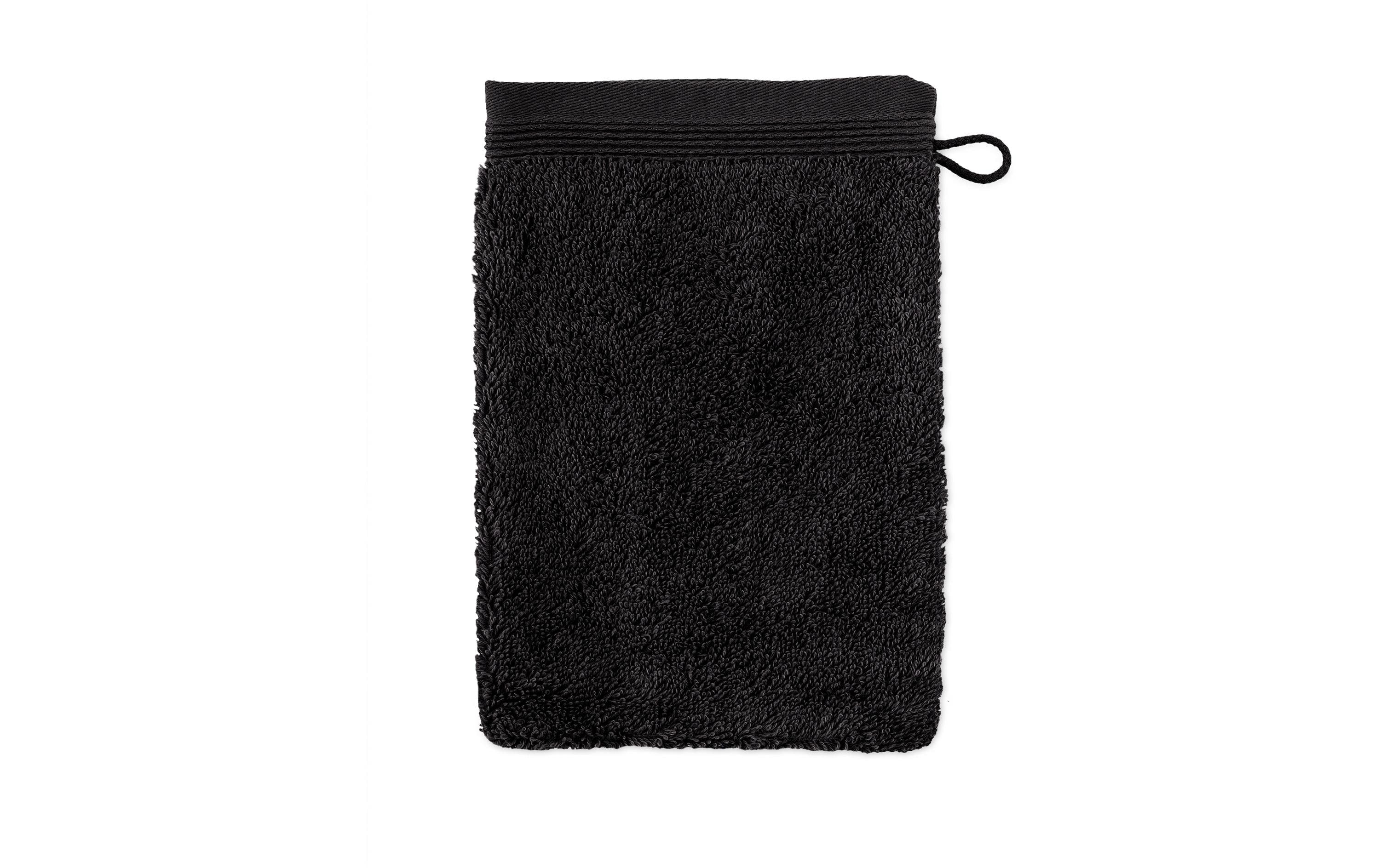 MÖVE Waschhandschuh Superwuschel 15x20cm, 100% Baumwolle, black
