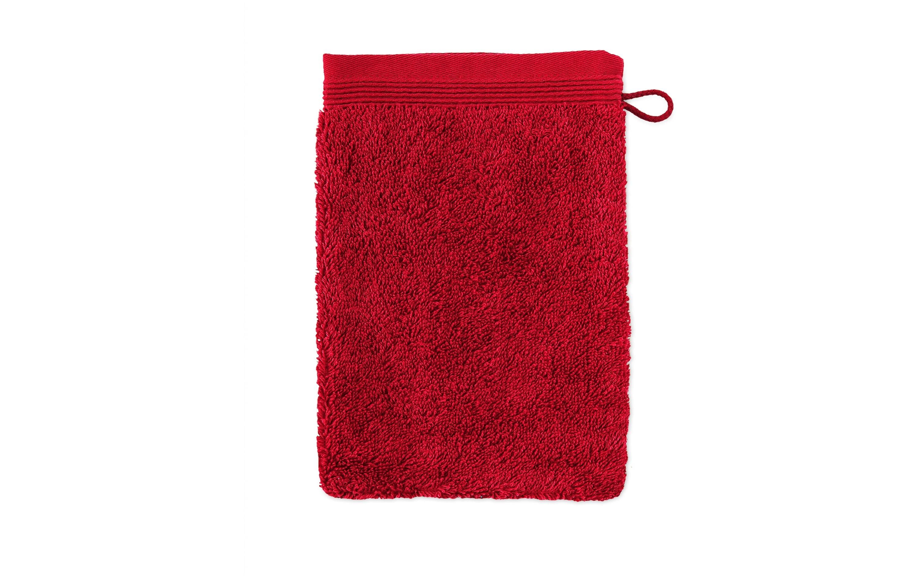 MÖVE Waschhandschuh Superwuschel 15x20cm, 100% Baumwolle, ruby