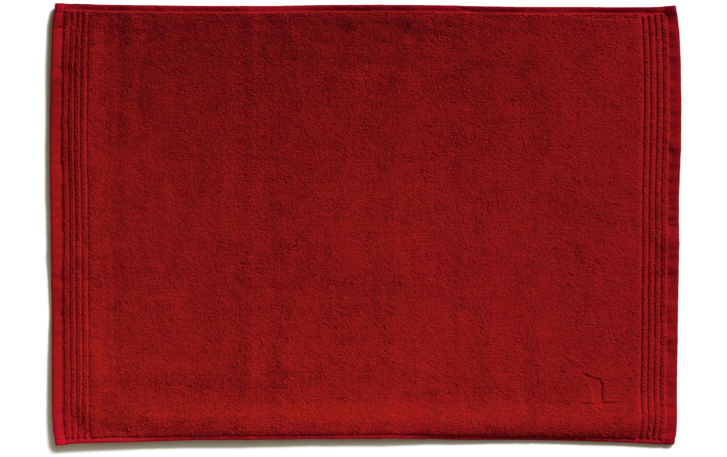 MÖVE Duschvorlage Superwuschel 50x70cm, 100% Baumwolle, ruby