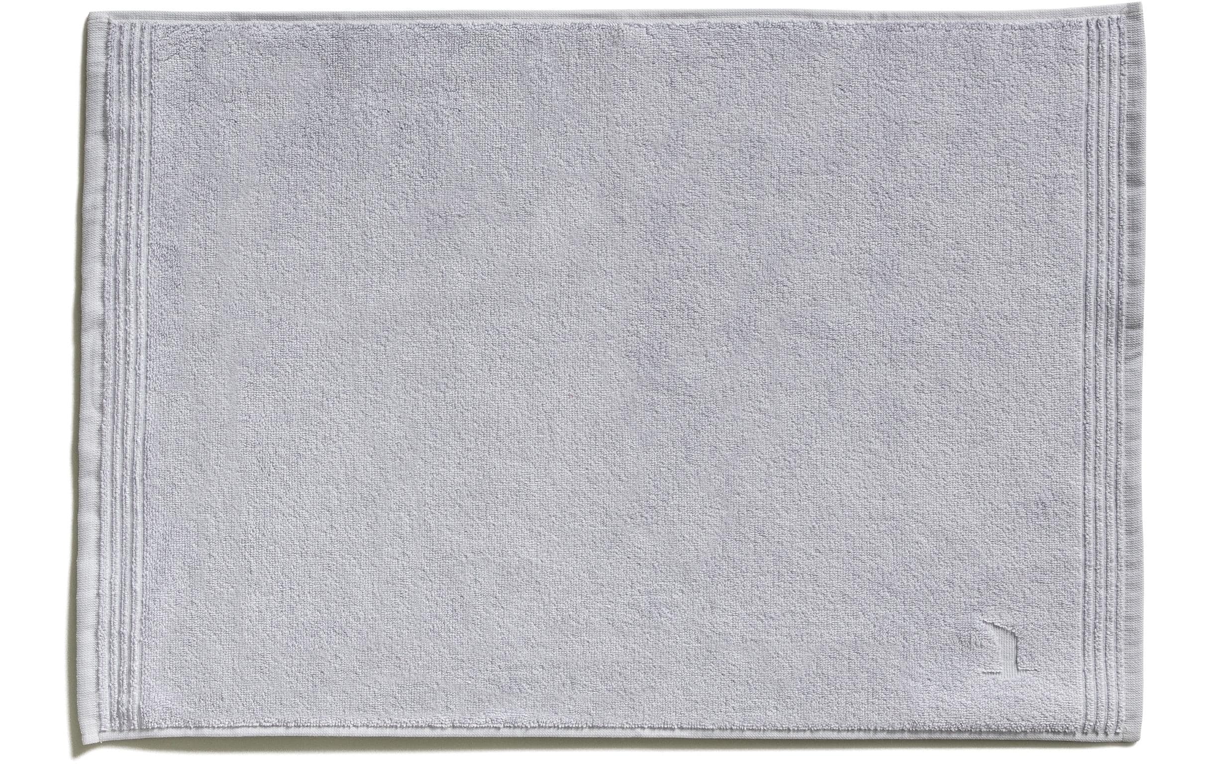 MÖVE Duschvorlage Superwuschel 50x70cm, 100% Baumwolle, silver