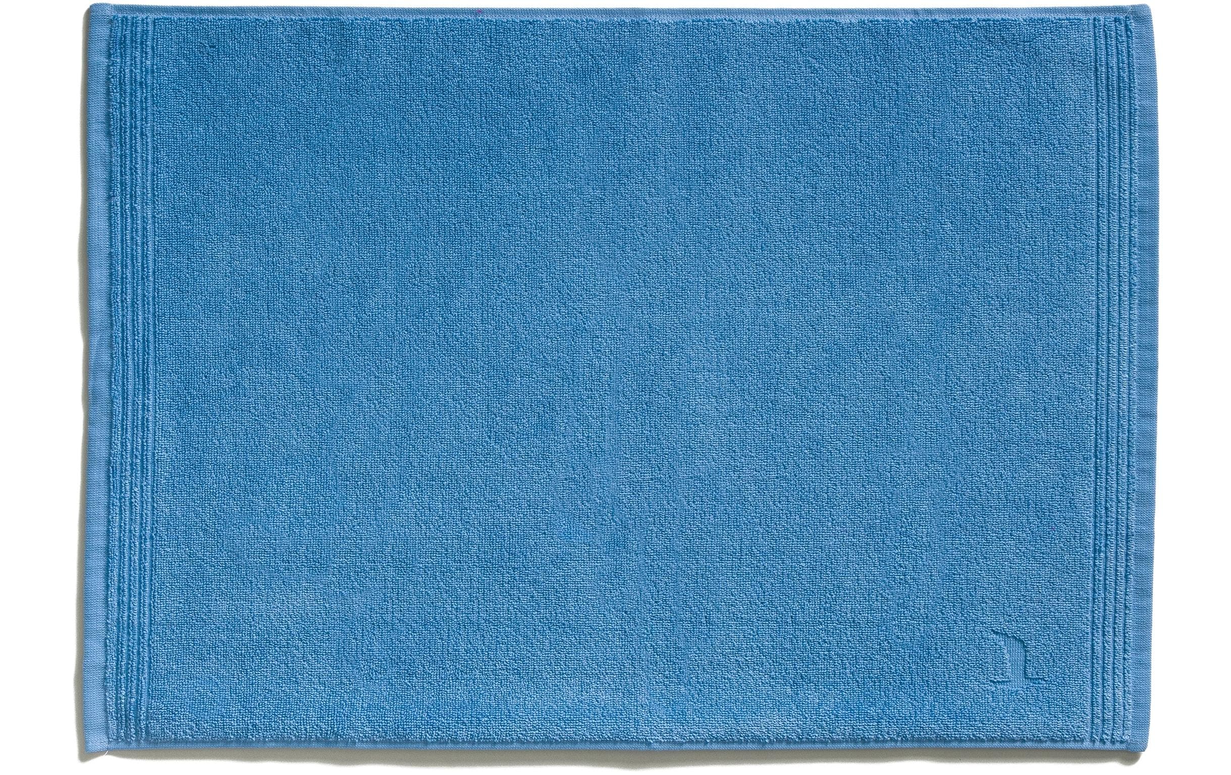 MÖVE Duschvorlage Superwuschel 50x70cm, 100% Baumwolle, cornflower