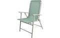 KOOR Campingstuhl comfort granite green 56x65x95cm, 600D Polyester
