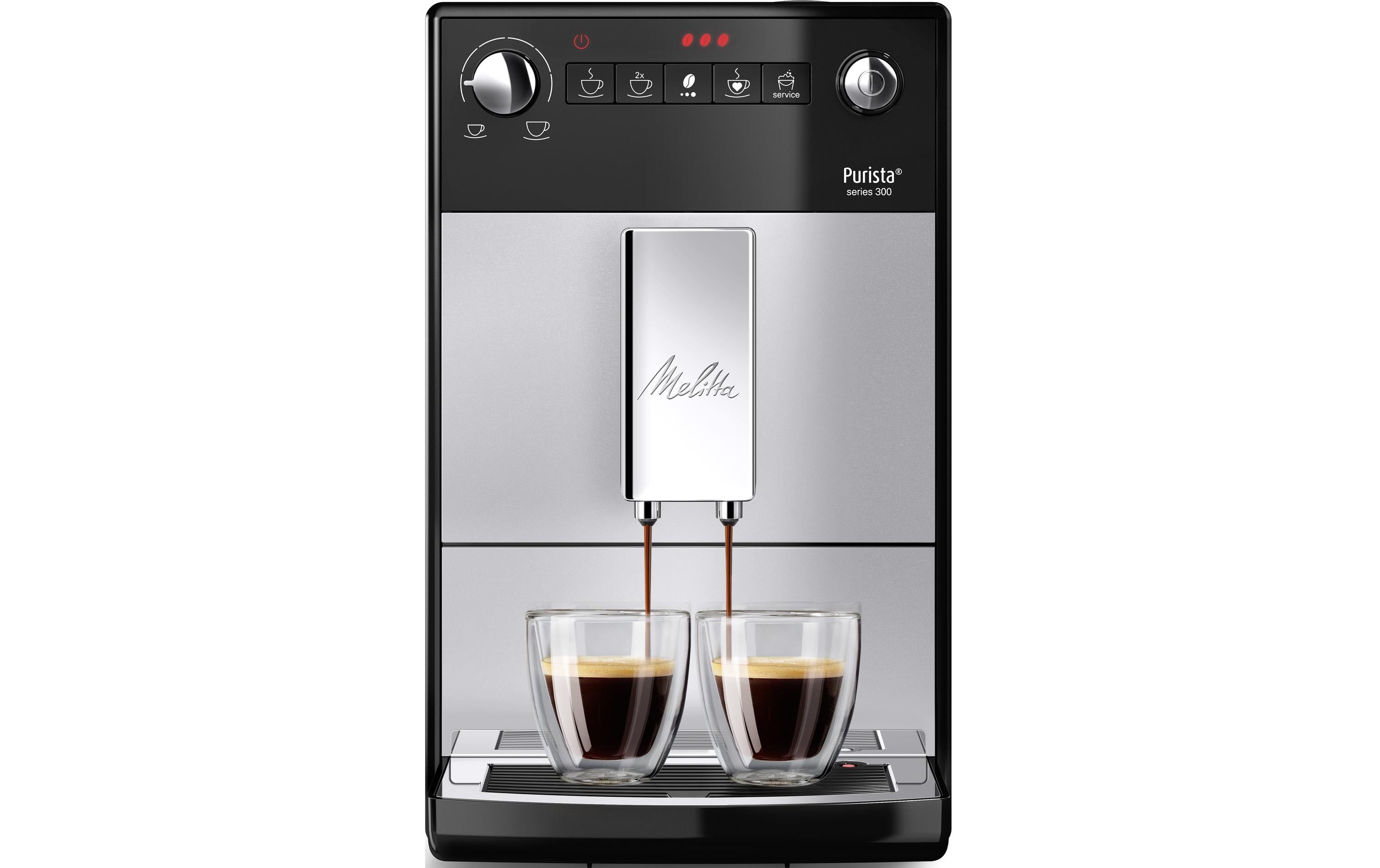 Melitta Purista silber Kaffeevollautomat