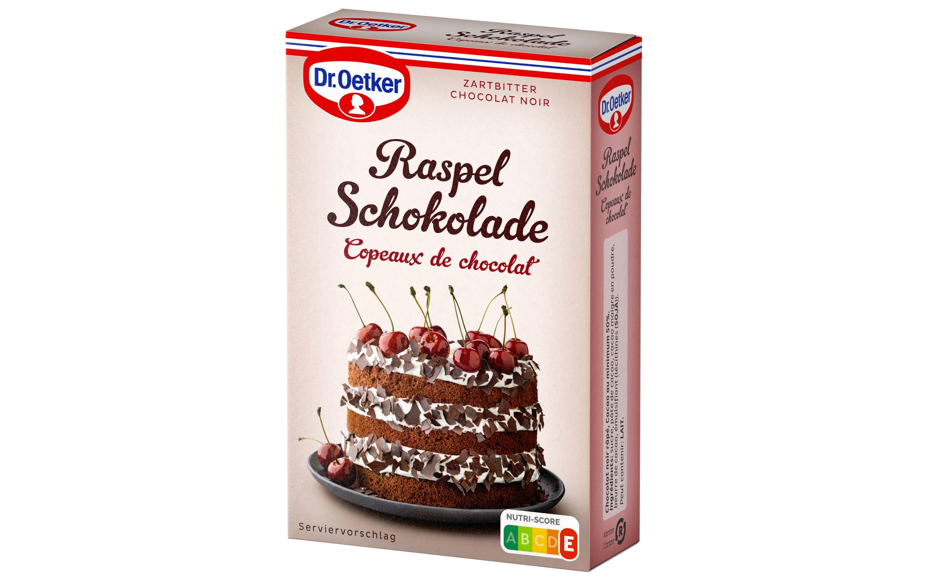 Zuckerdekore Raspel Schokolade 100g