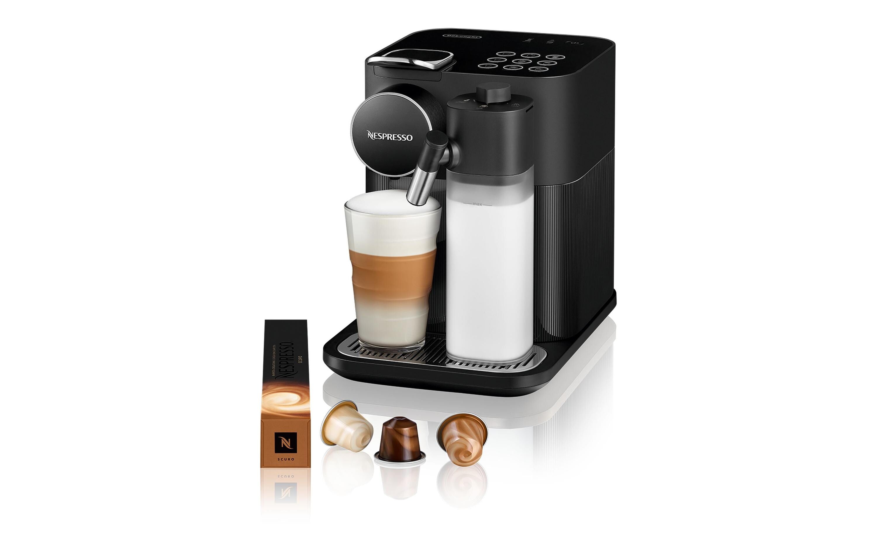 De'Longhi Nespressomaschine Gran Lattissima schwarz