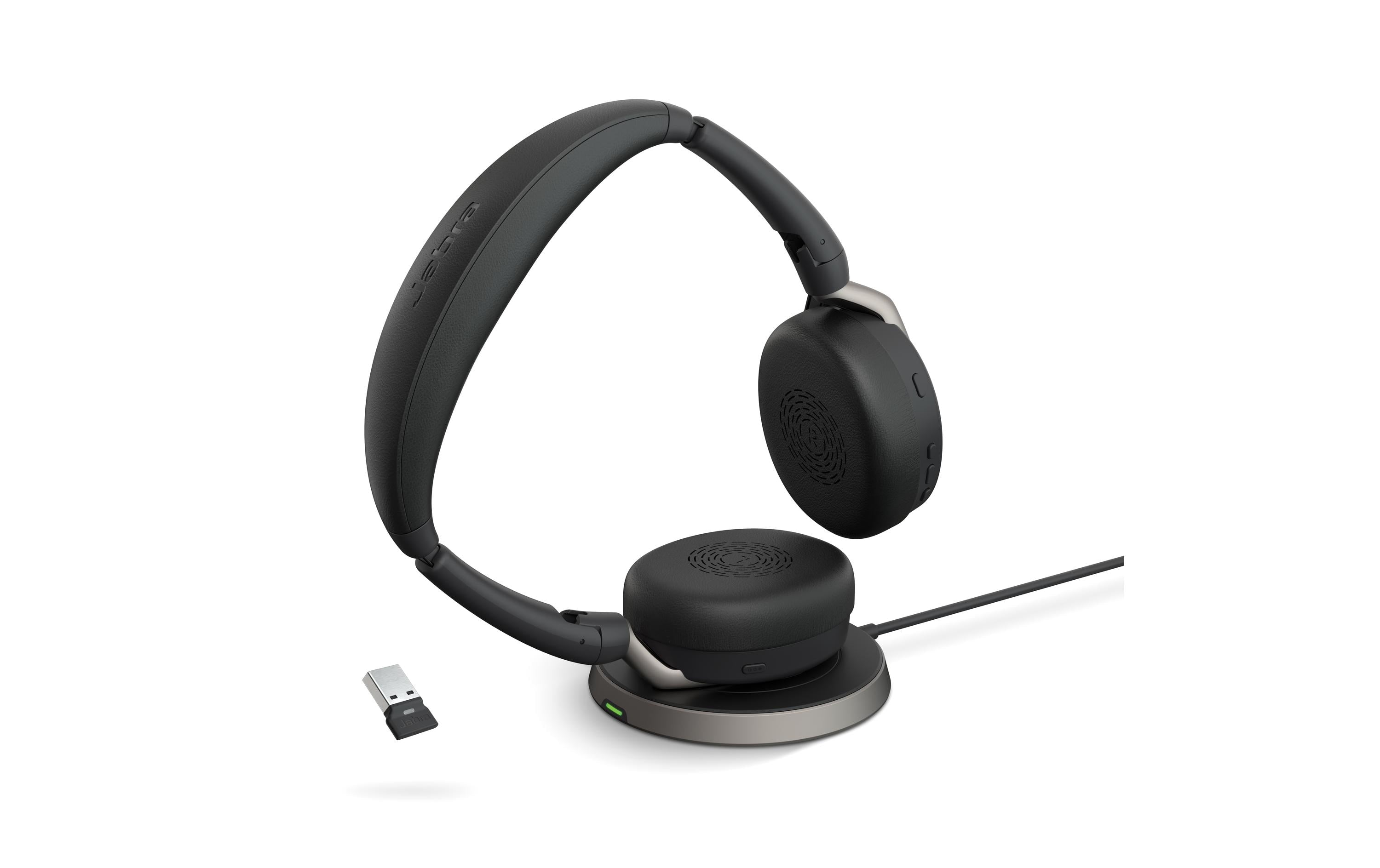 Jabra Evolve2 65 Flex Duo UC BT380, USB-A, Ladestation