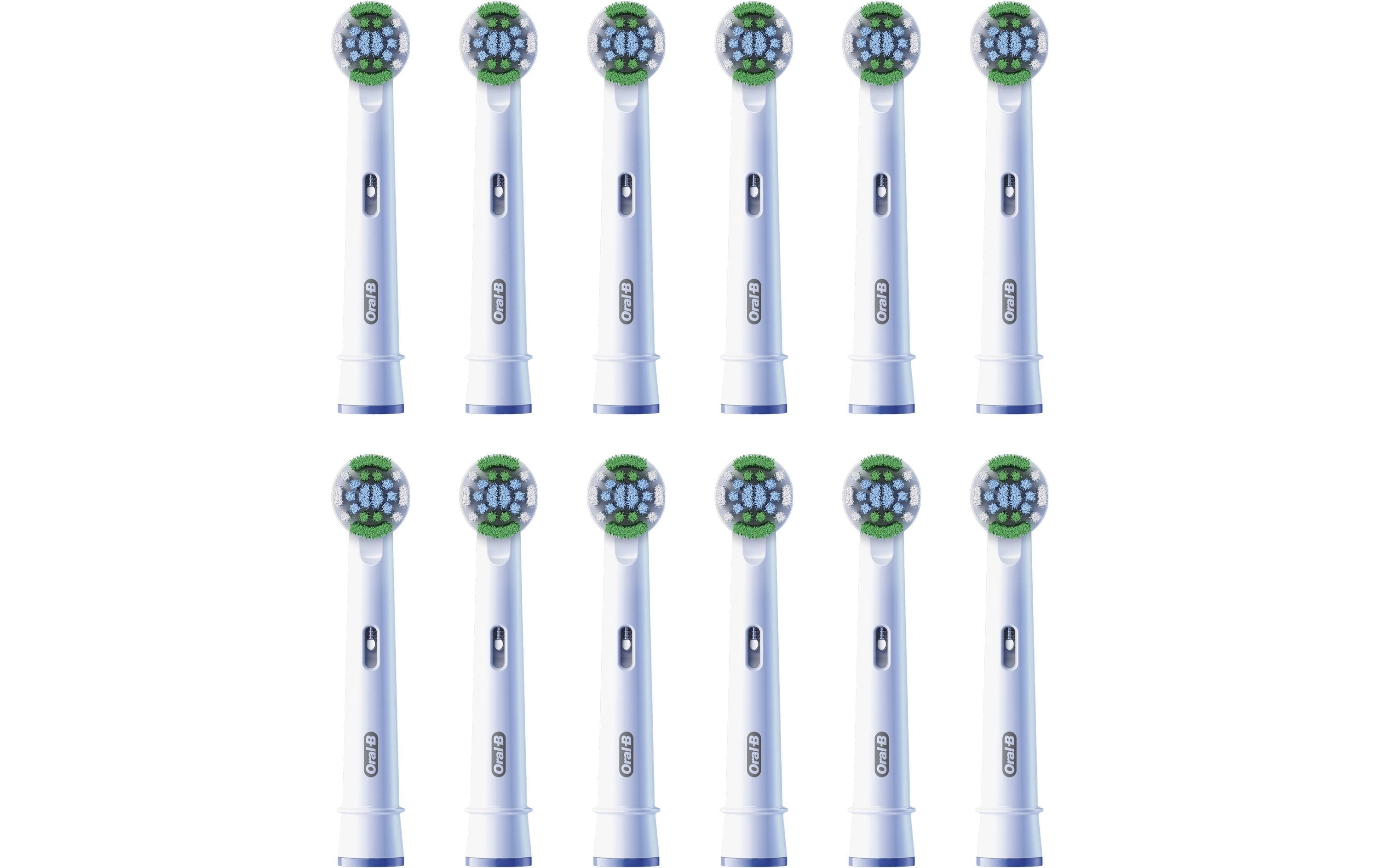 Oral-B Ersatzbürsten Precision Clean 12er X-Filaments, weiss, 12 Stück