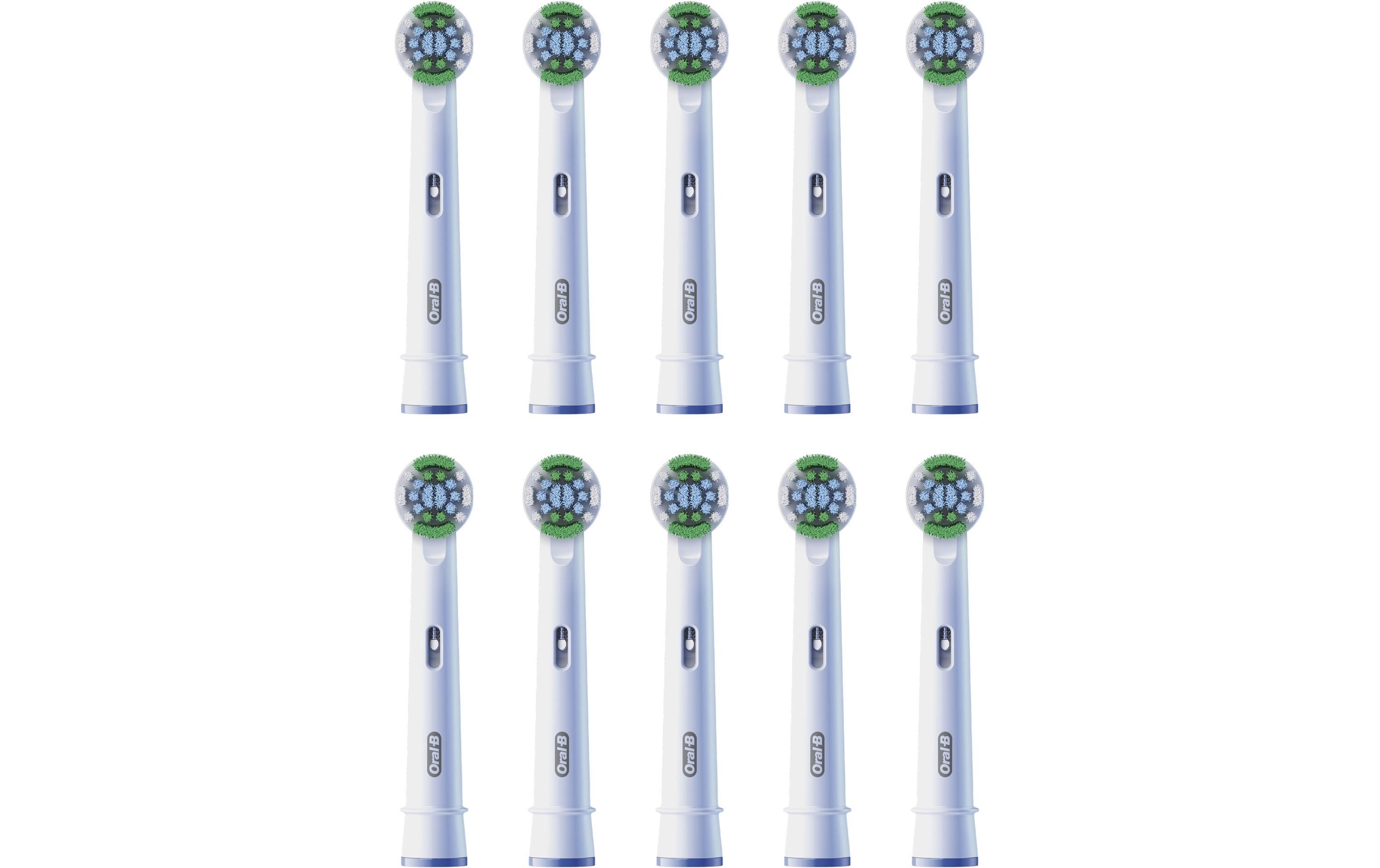Oral-B Ersatzbürsten Precision Clean 10er X-Filaments, weiss, 10 Stück