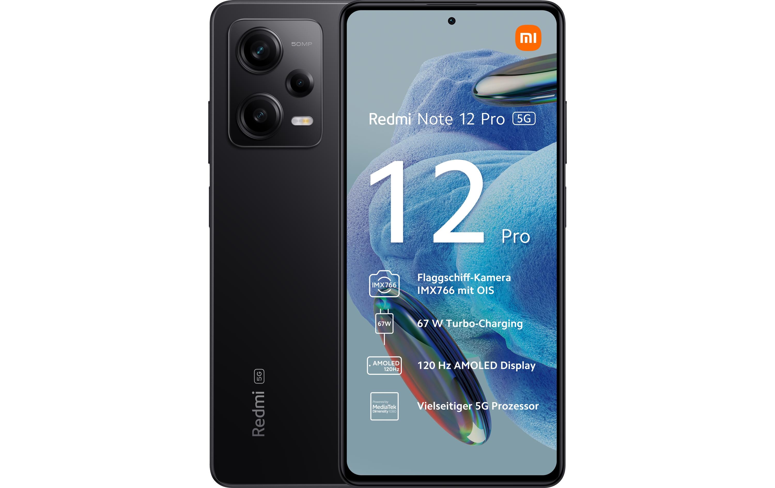 Xiaomi Redmi Note 12 PRO 5G 128GB black
