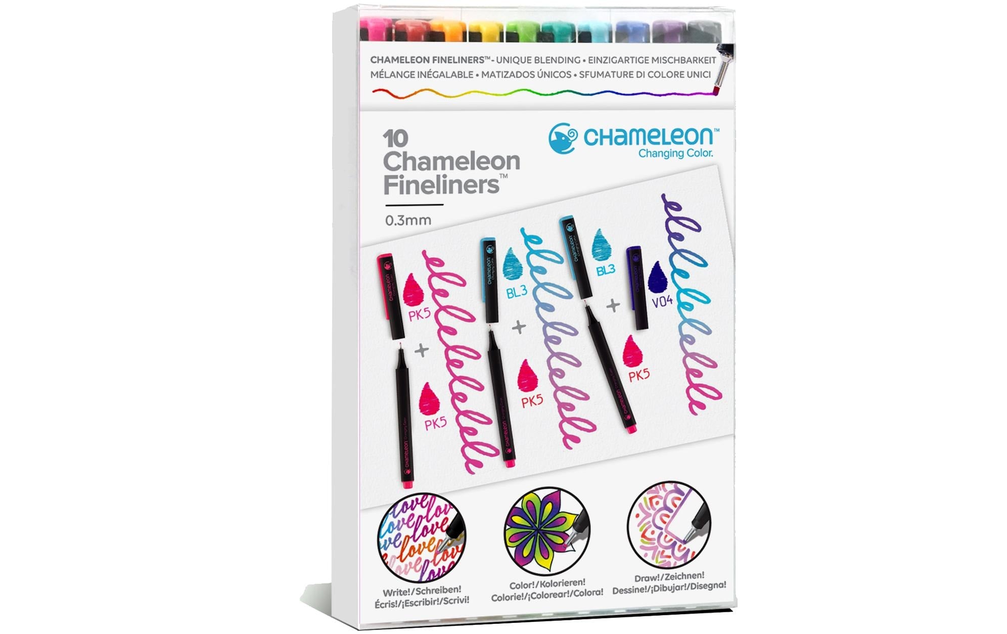 Chameleon Fineliner Set 10 Stück