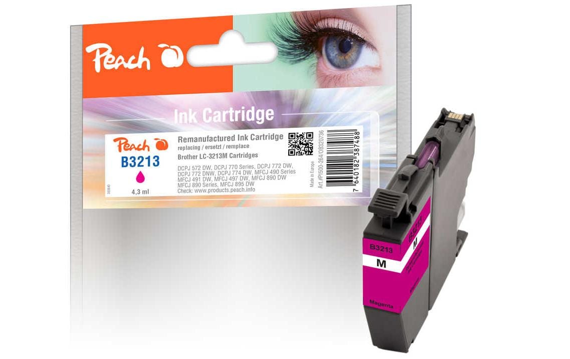 Peach Brother LC-3213, magenta 4.3 ml, 470 Seiten