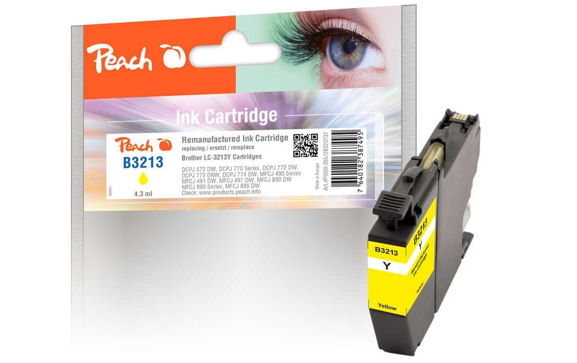 Peach Brother LC-3213, yellow 4.3 ml, 395 Seiten