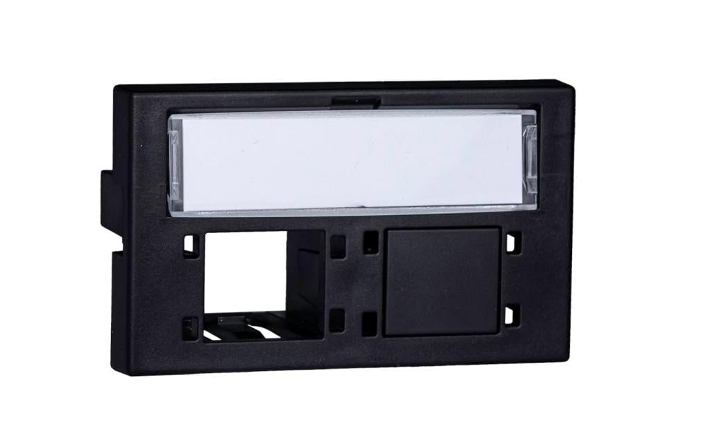 R+M FLF DA-Dose 2 Port, Kat 5/6, schwarz