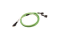 Broadcom NVME Kabel: SFF-8654 -2xSFF-8643 1m, für 2x NVME SSDs oder Backplane