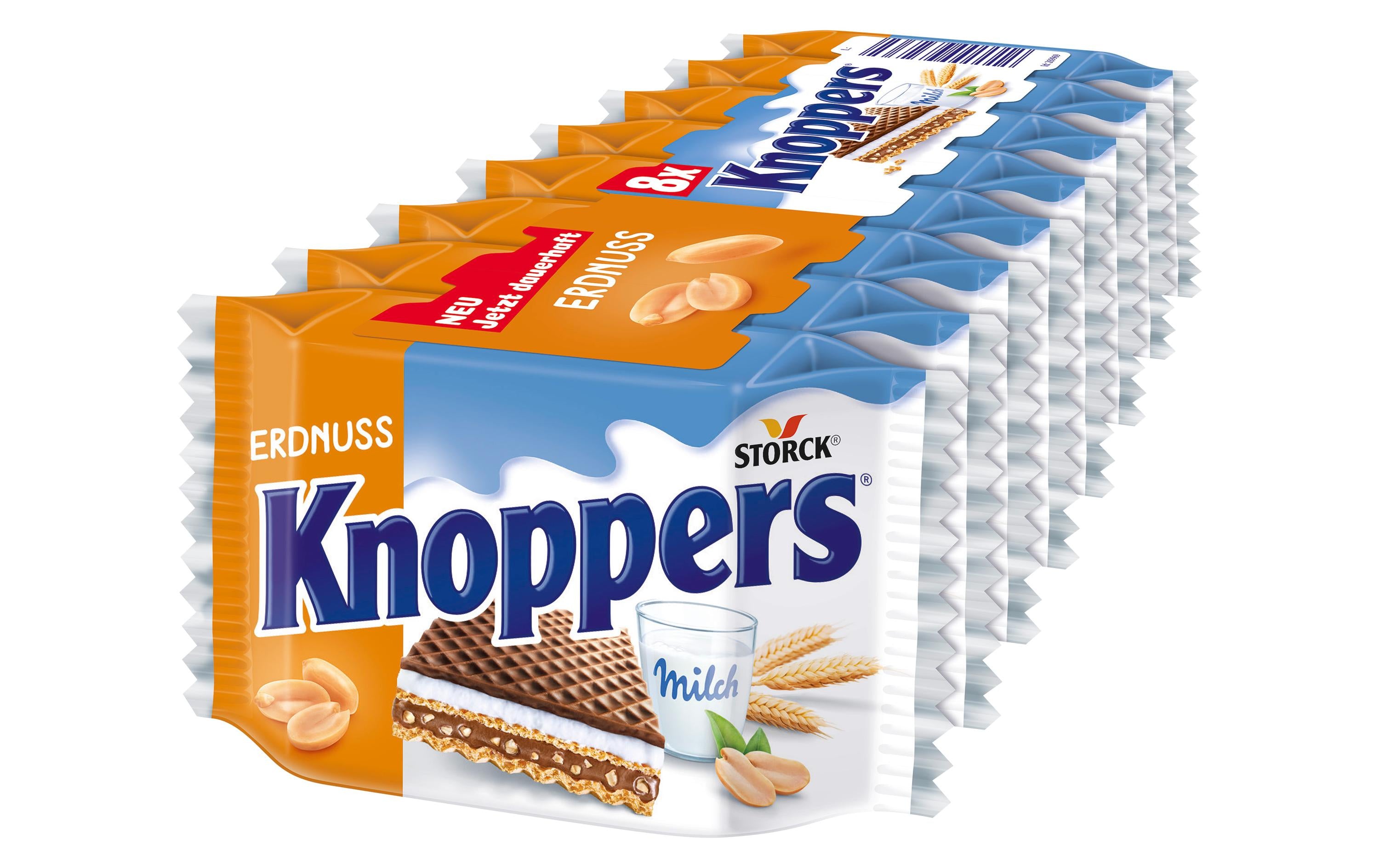 Knoppers Erdnuss 8 x 25 g