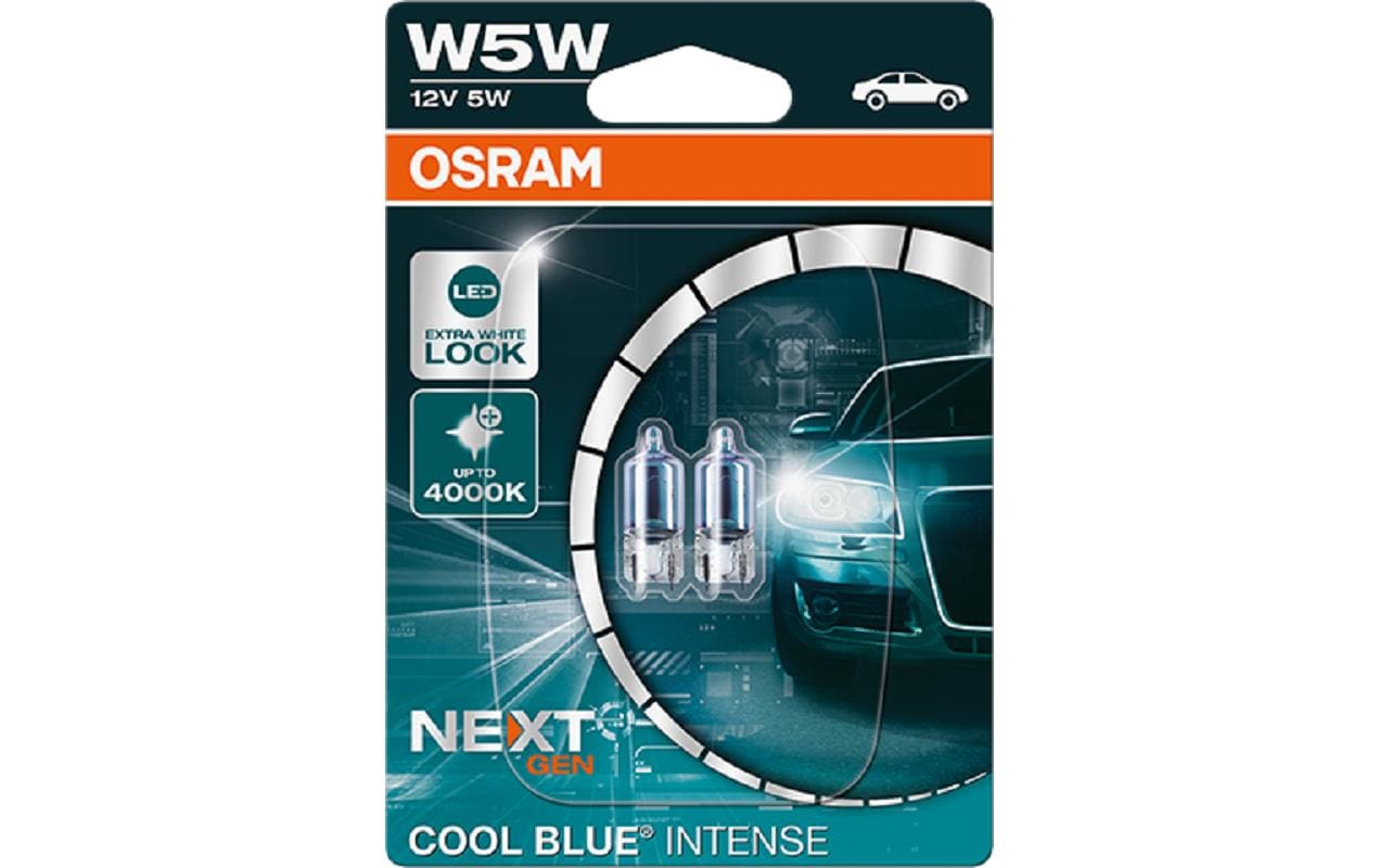 OSRAM Cool Blue Intense NextGen Blister 12V 5W W2,1x9,5d