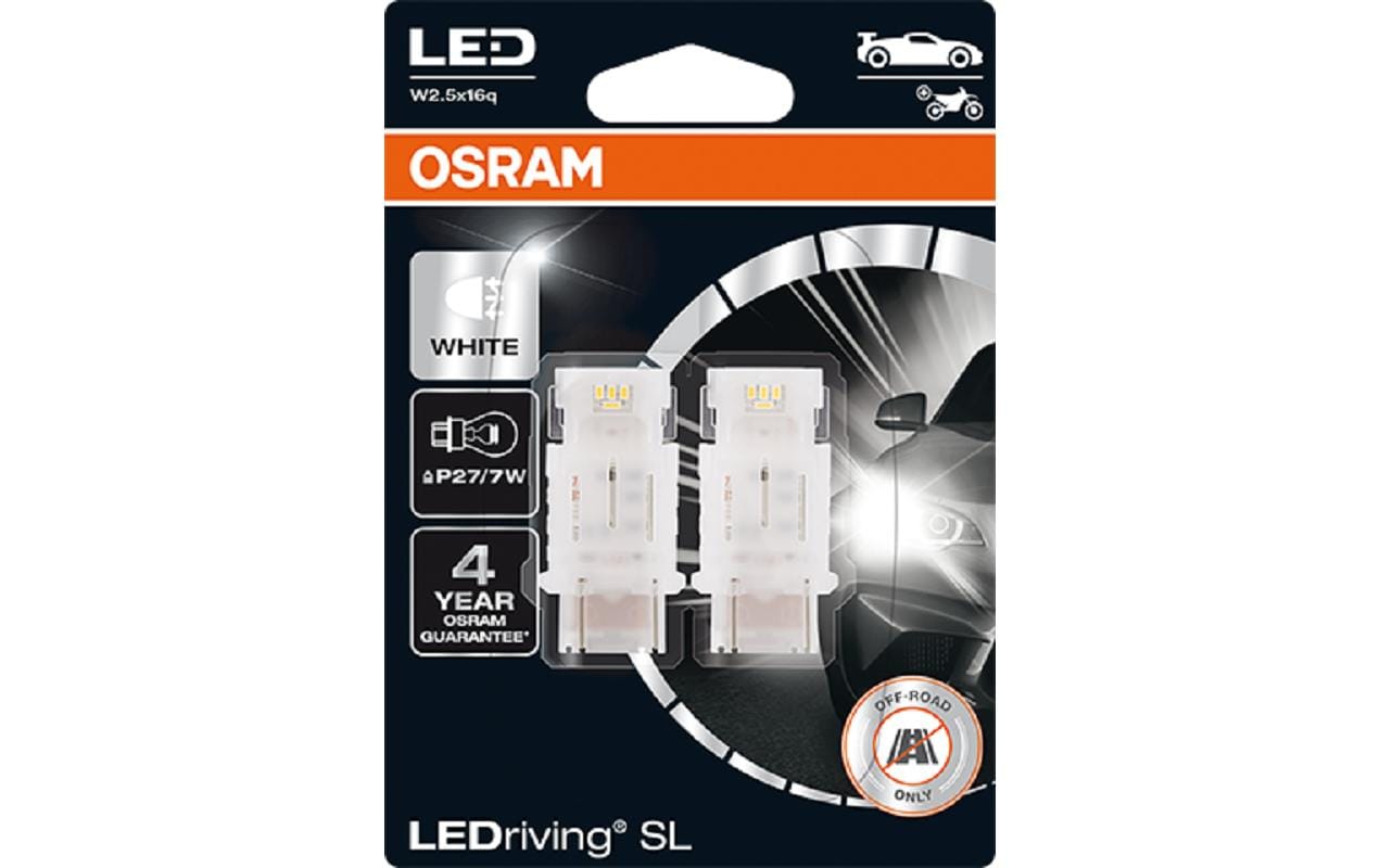 OSRAM LED Retrofit white 12V P27/7W Doppelblister