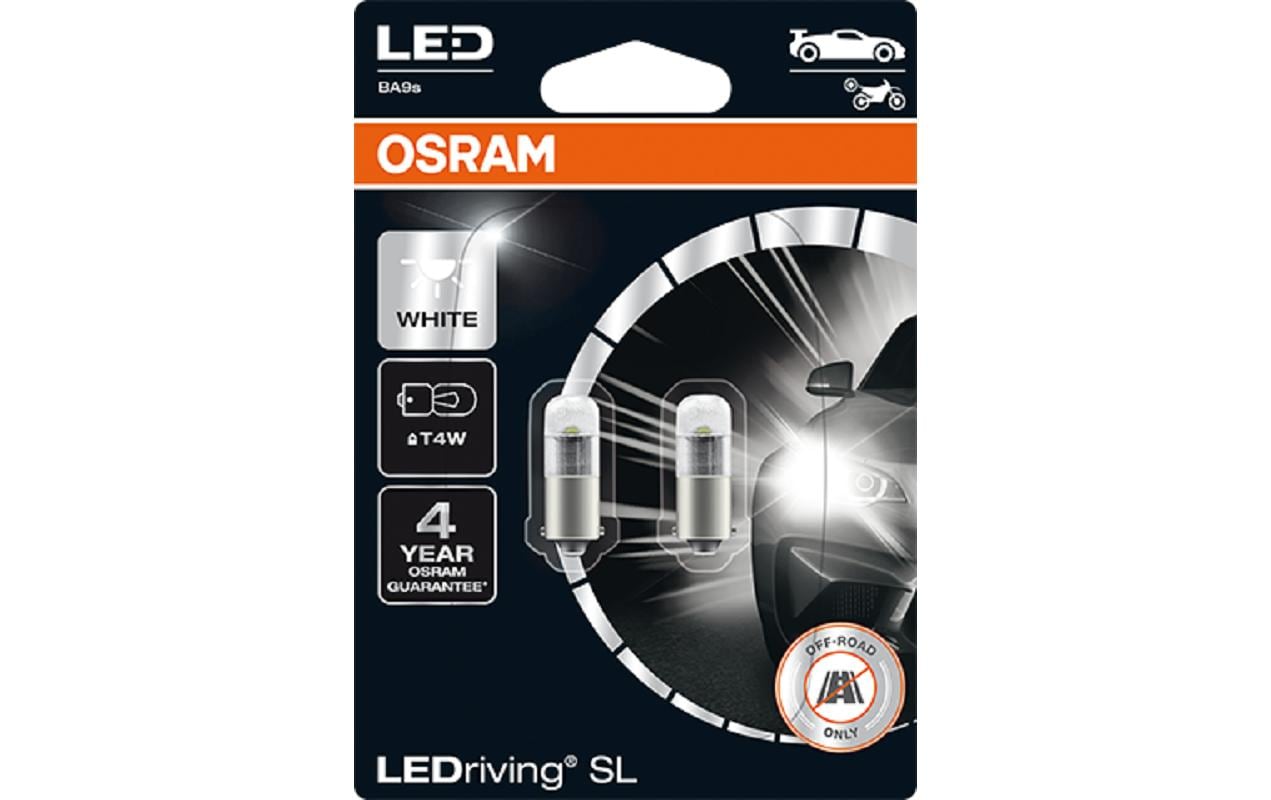OSRAM LEDriving SL White 6000K T4W Twin Blister