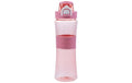 KOOR Flasche Plastik 650ml Rosa Plastik PC, H: 24.8cm, D: 7cm