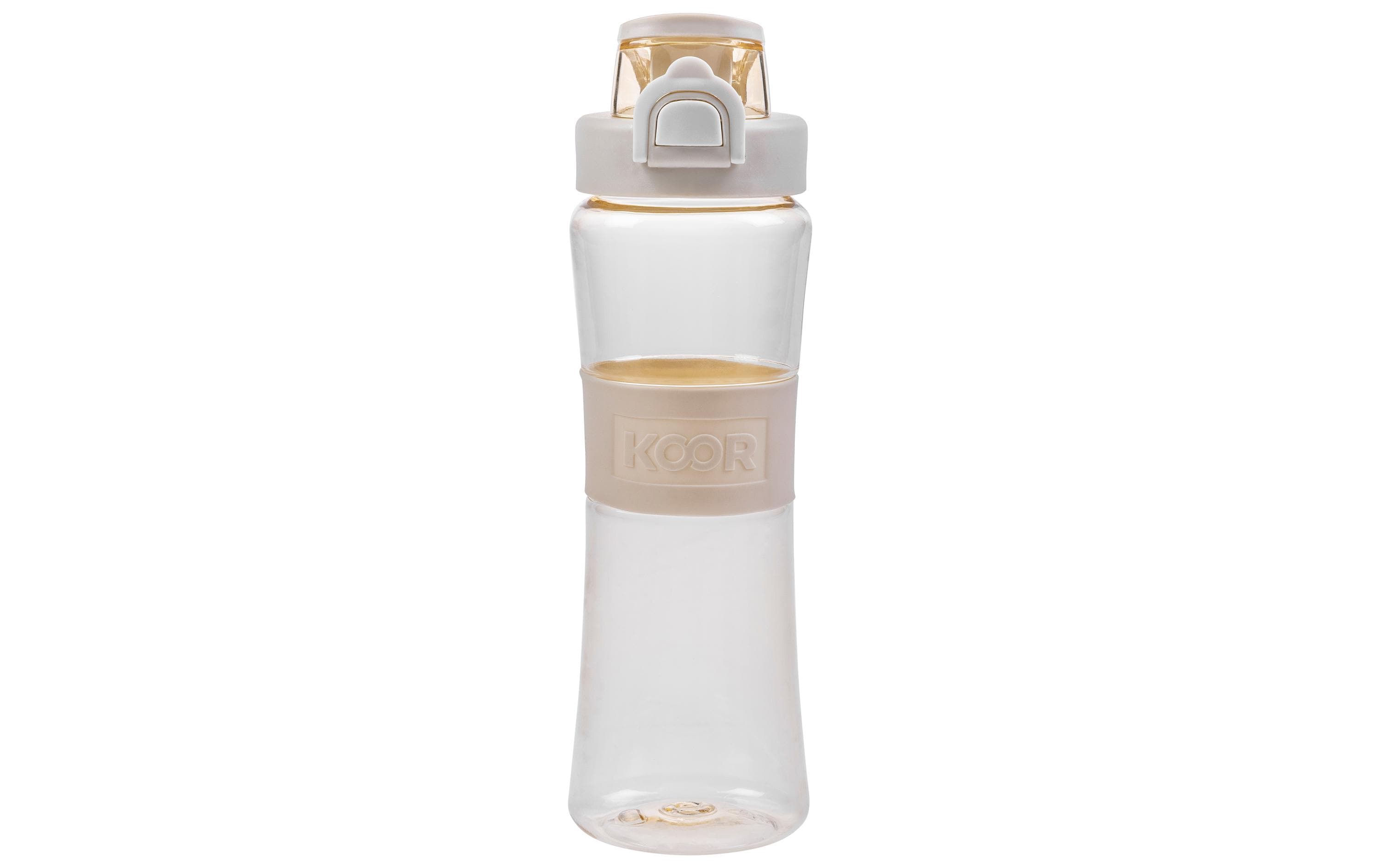 KOOR Flasche Plastik 650ml Weiss Plastik PC, H: 24.8cm, D: 7cm
