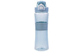 KOOR Flasche Plastik 650ml Blau PC, H: 24.8cm, D: 7cm