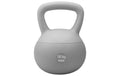 KOOR Kettlebell weich 16 kg, grau 21.5x21.5x31cm, PVC / Sand