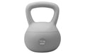 KOOR Kettlebell weich 14 kg, grau 21.5x21.5x31cm, PVC / Sand